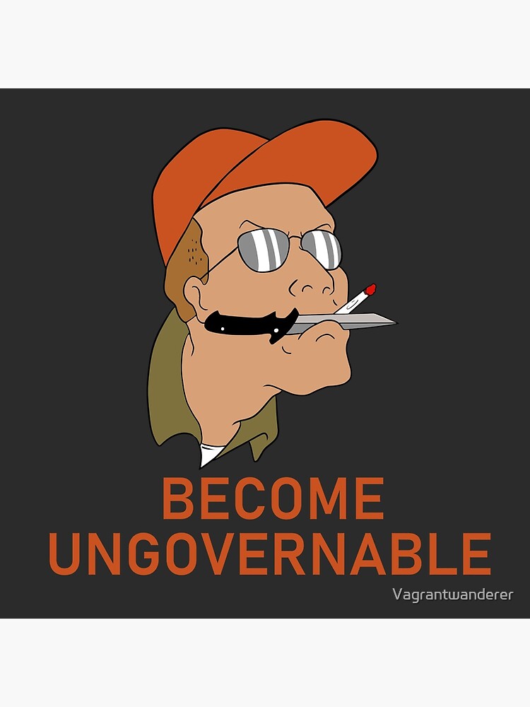 Dale Gribble Character Design Throw Pillow - Image 2