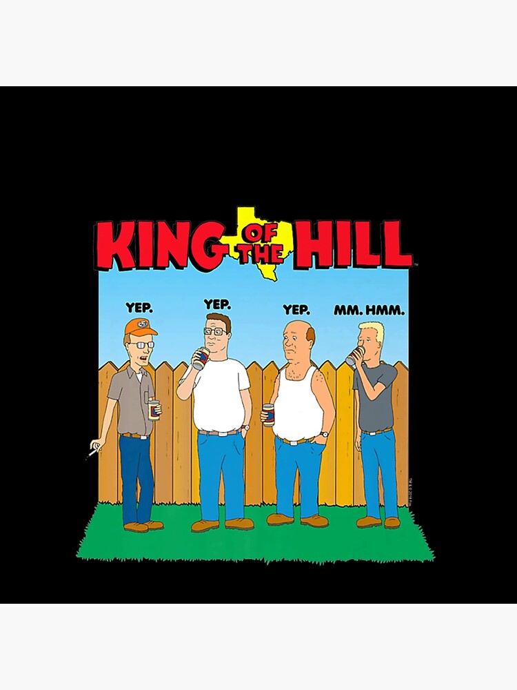 King Of The Hill Classic Logo Throw Pillow - Image 2