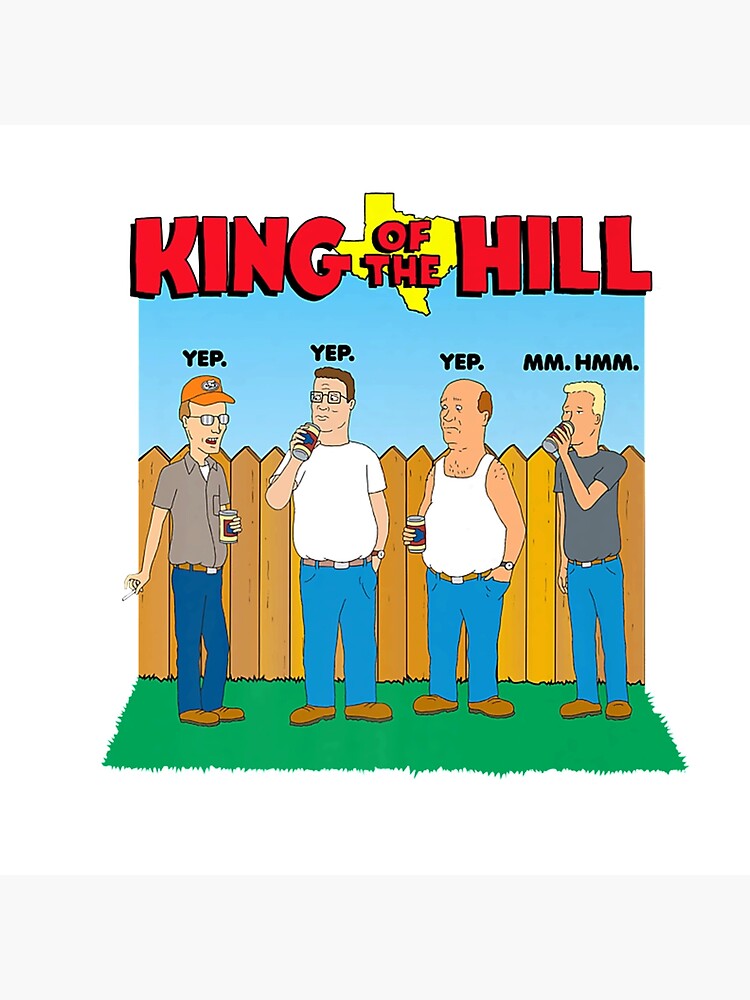 King Of The Hill Fan Design Throw Pillow - Image 2