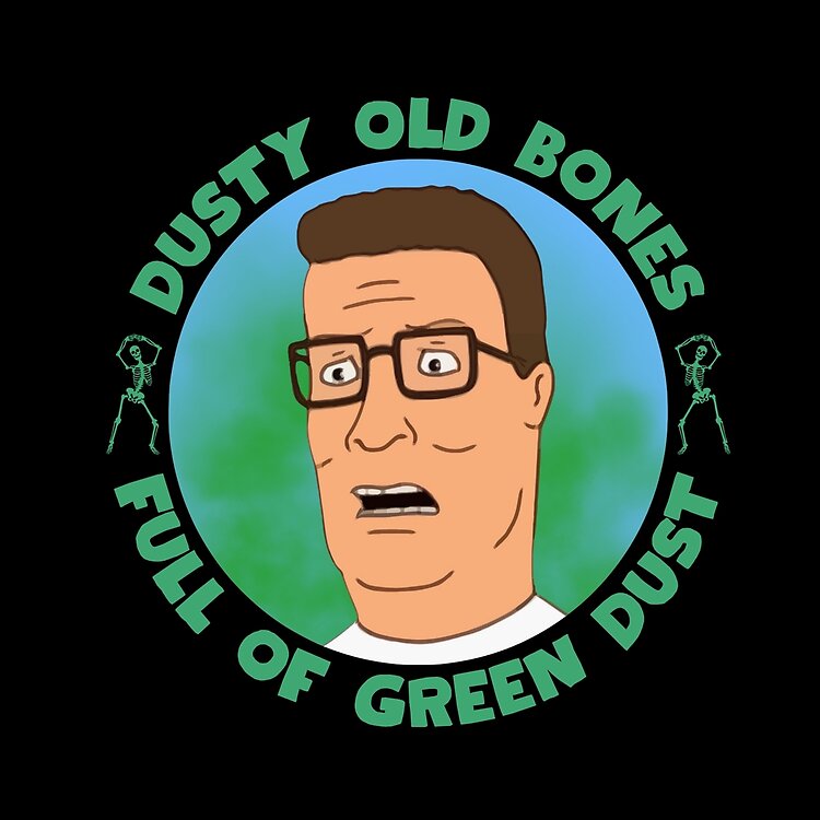 Dusty Old Bones Full Of Green Dust Tote Bag - Image 2