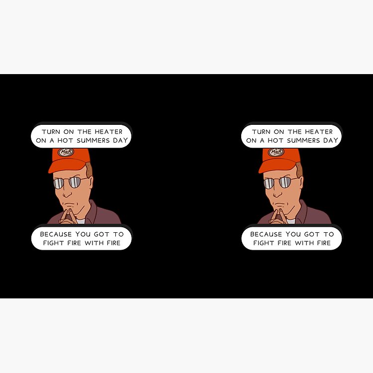 Fight Fire With Fire Dale Gribble Mug - Image 3