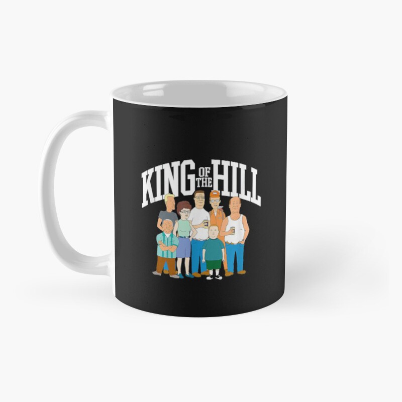 King Of The Hill Full Cast Arlen Texas Retro Mug - Image 2