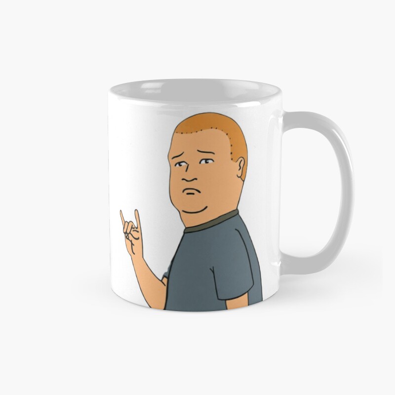 Bobby Hill Sad Horns Mug