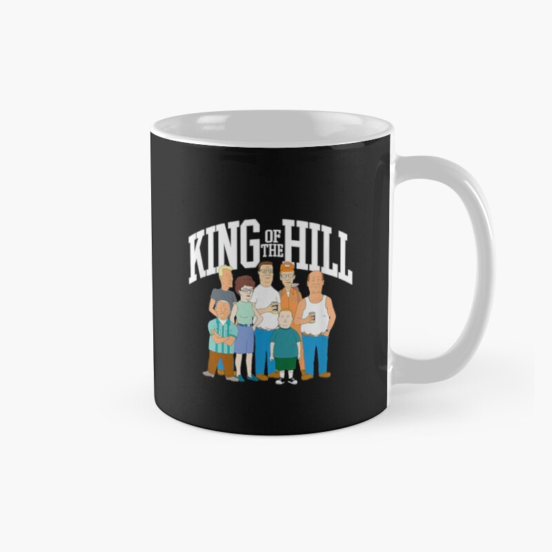 King Of The Hill Full Cast Arlen Texas Retro Mug