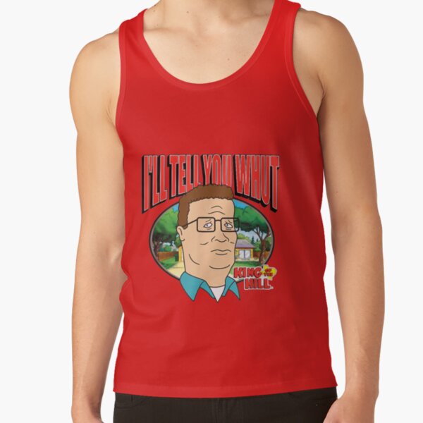 King Of The Hill Hank Hill Family Man I’ll Tell You What Tank Top - Image 4