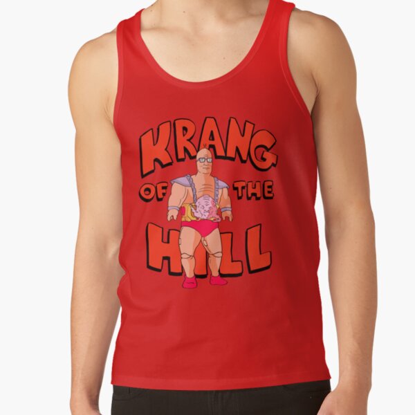 Krang Of The Hill Parody Tank Top - Image 4