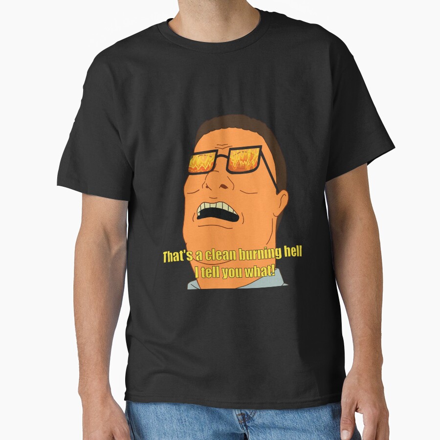 Clean Burning Hell Hank Hill T-shirt - Image 3