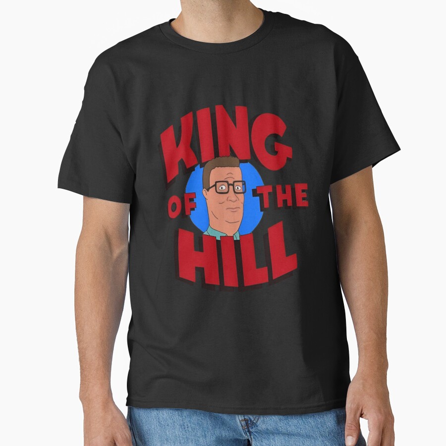 King Of The Hill Retro Hank Hill Logo T-shirt - Image 2