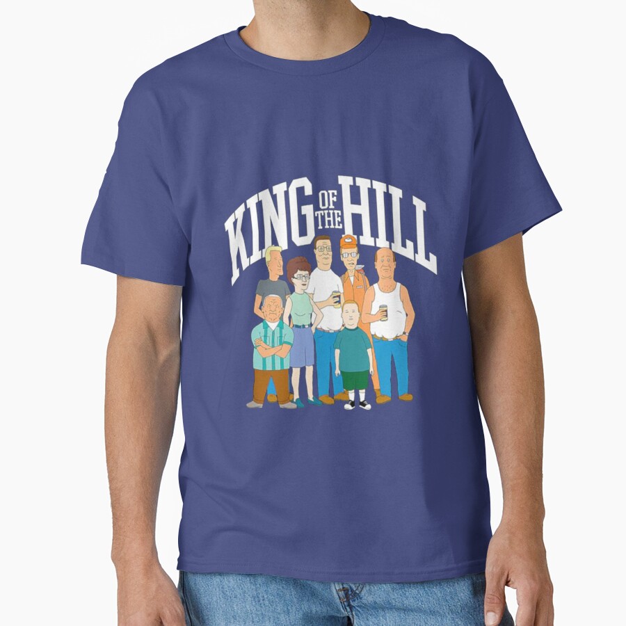 King Of The Hill Full Cast Arlen Texas Retro T-shirt - Image 5