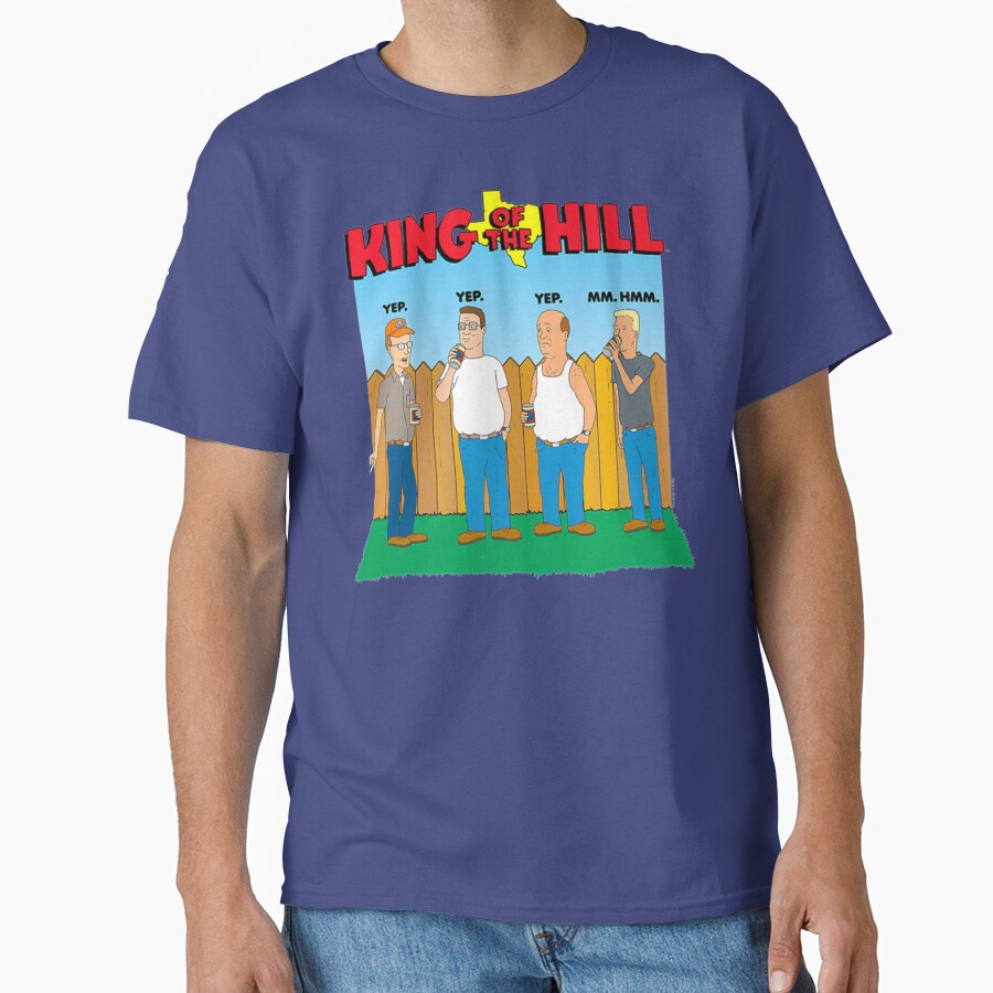 King Of The Hill Classic Design T-shirt - Image 4