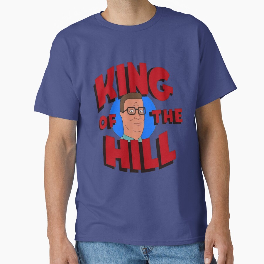 King Of The Hill Retro Hank Hill Logo T-shirt - Image 4