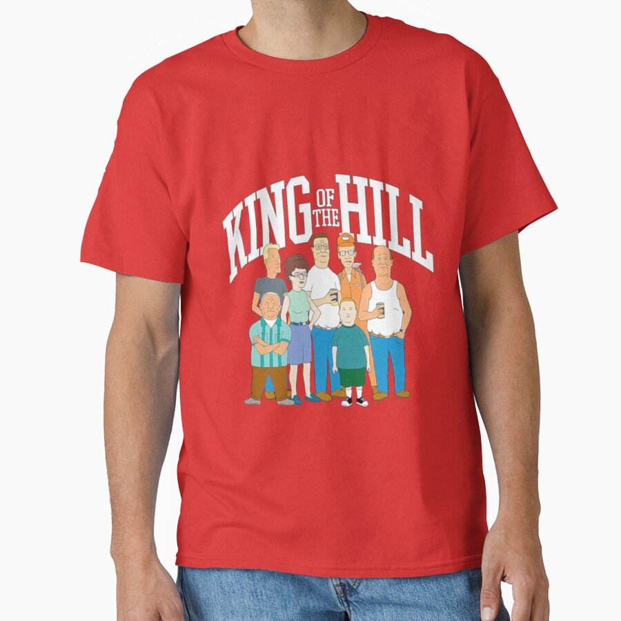King Of The Hill Full Cast Arlen Texas Retro T-shirt
