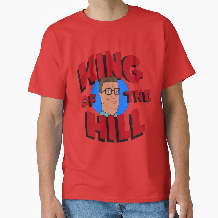 King Of The Hill Retro Hank Hill Logo T-shirt - Image 5