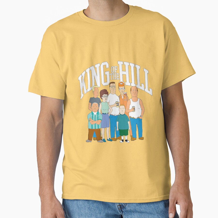 King Of The Hill Full Cast Arlen Texas Retro T-shirt - Image 6