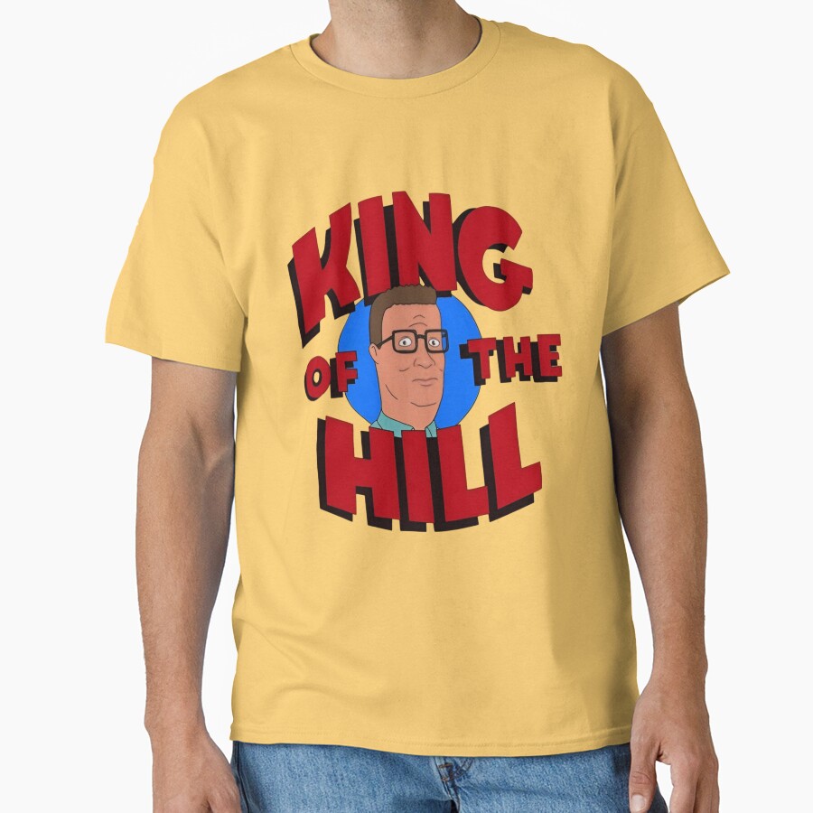 King Of The Hill Retro Hank Hill Logo T-shirt - Image 6
