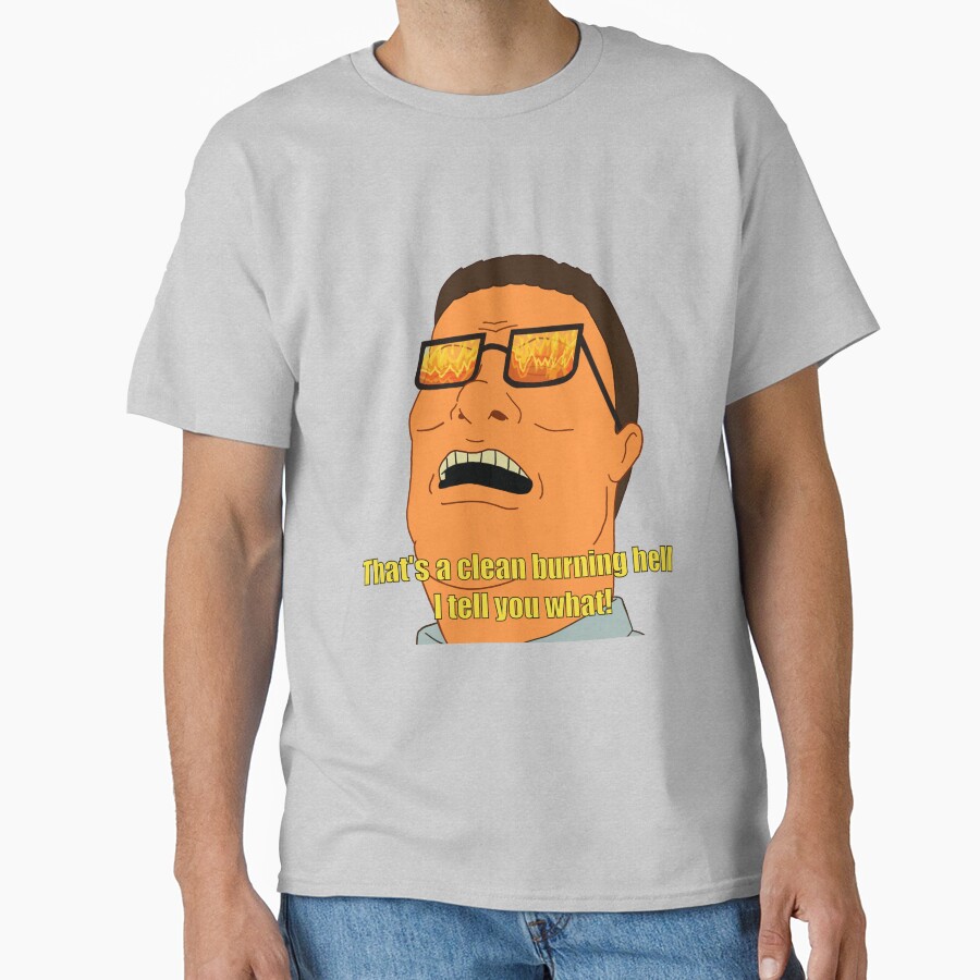 Clean Burning Hell Hank Hill T-shirt - Image 4