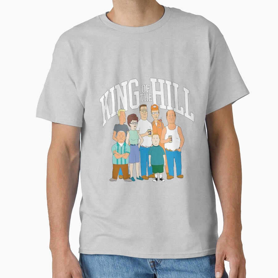 King Of The Hill Full Cast Arlen Texas Retro T-shirt - Image 4