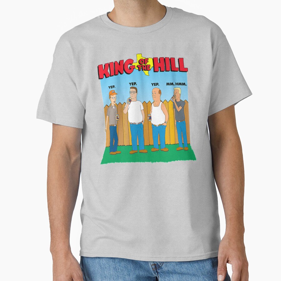 King Of The Hill Classic Design T-shirt - Image 3