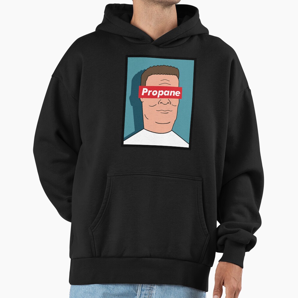 King Of Propane Retro Graphic Hoodie - Image 2