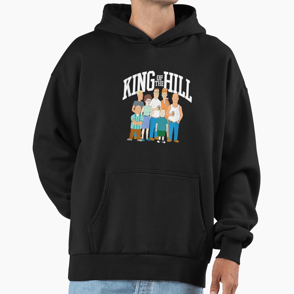King Of The Hill Full Cast Arlen Texas Retro Hoodie - Image 3