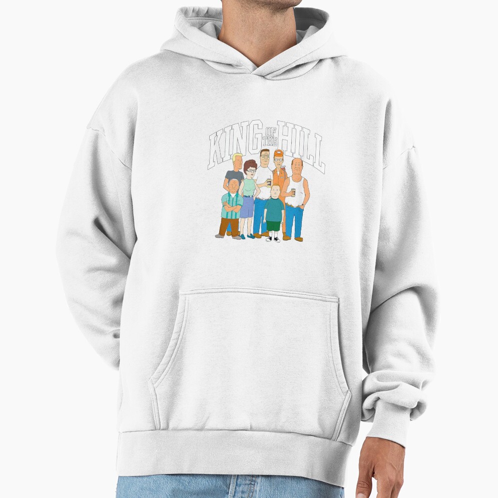 King Of The Hill Full Cast Arlen Texas Retro Hoodie - Image 2