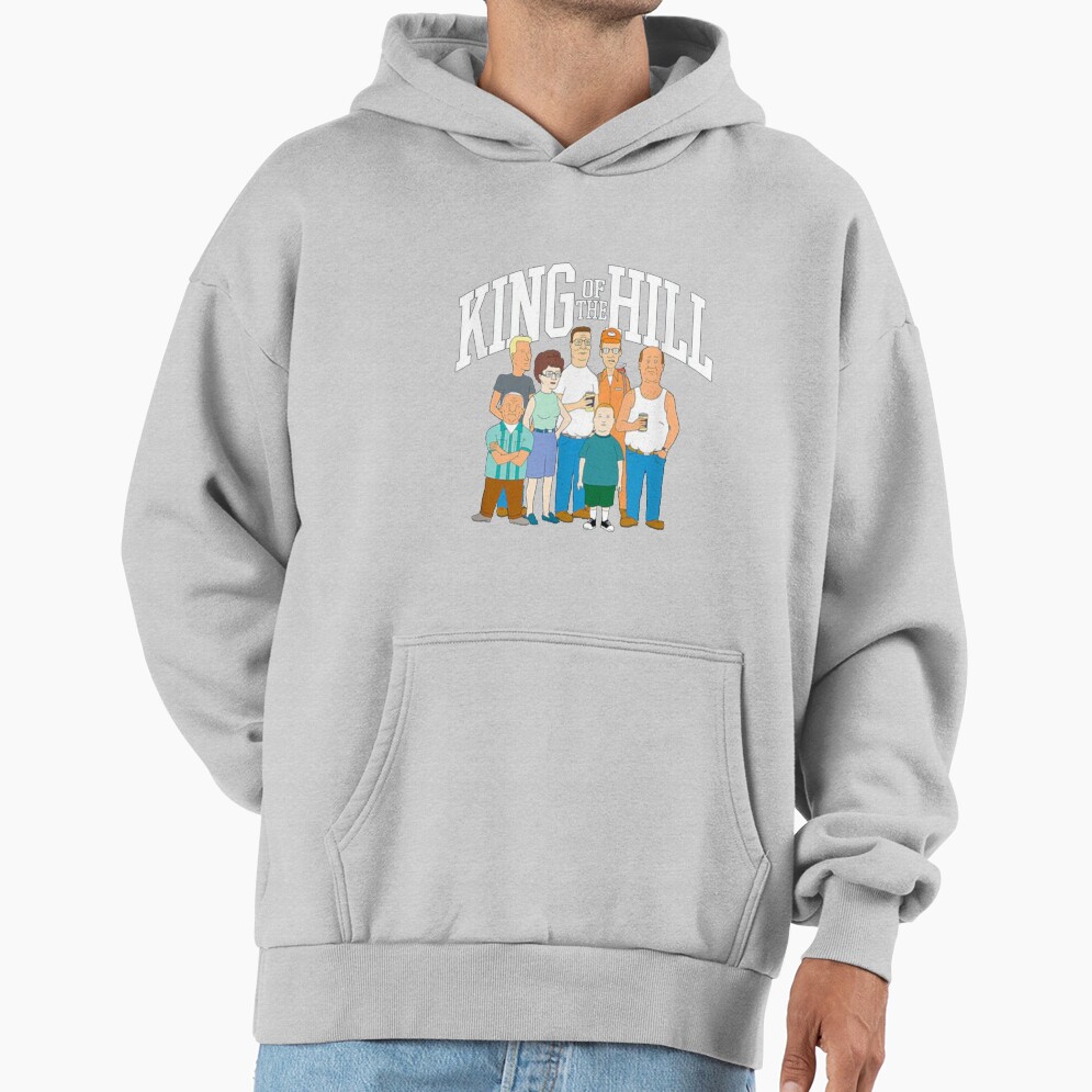 King Of The Hill Full Cast Arlen Texas Retro Hoodie
