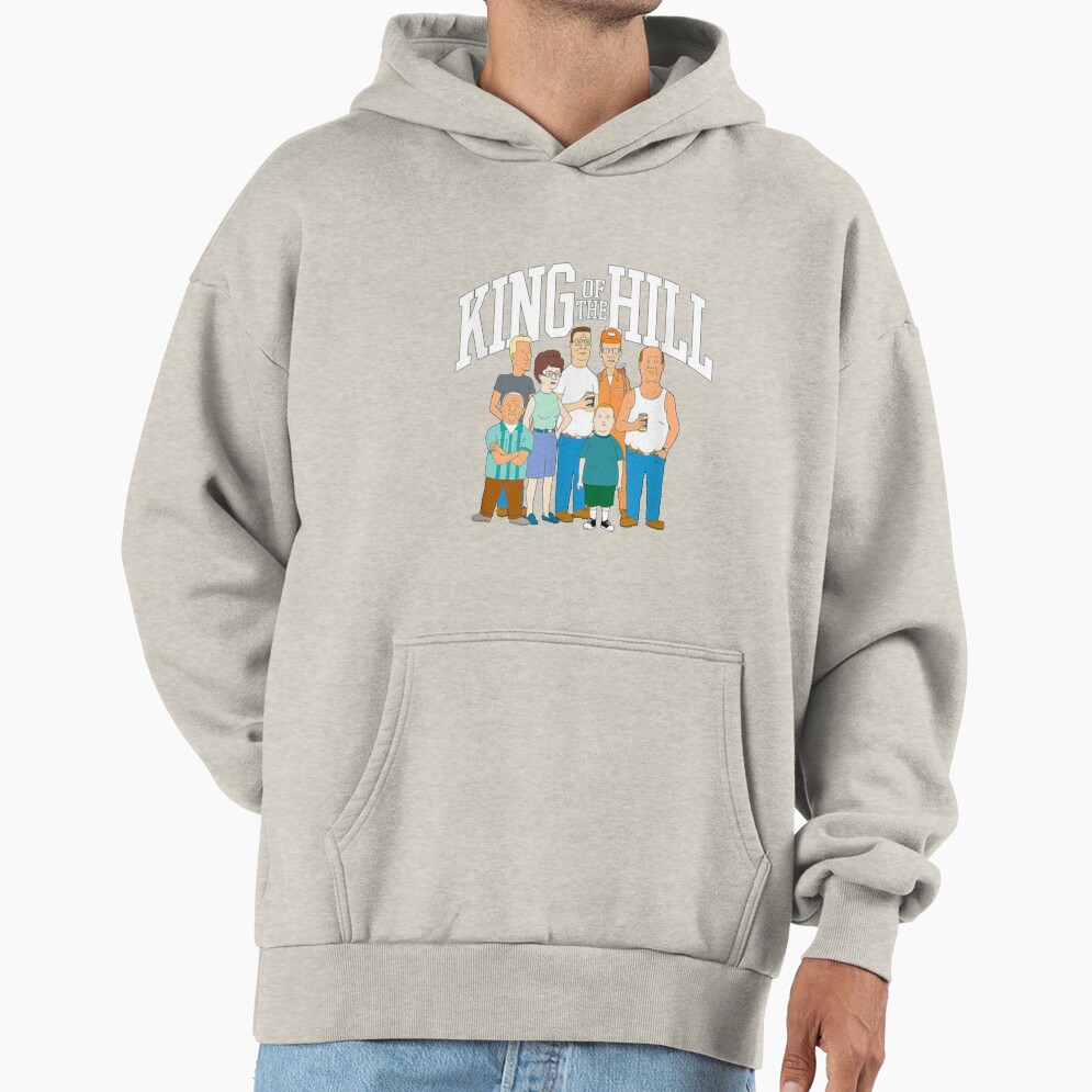 King Of The Hill Full Cast Arlen Texas Retro Hoodie - Image 4
