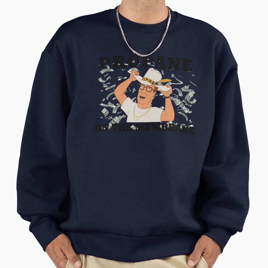Hank Hill Propane On The Membrane Sweatshirt - Image 5