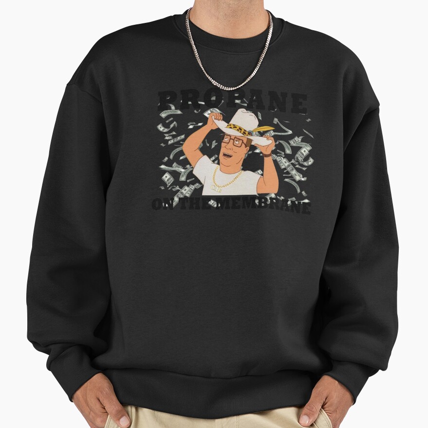 Hank Hill Propane On The Membrane Sweatshirt - Image 3