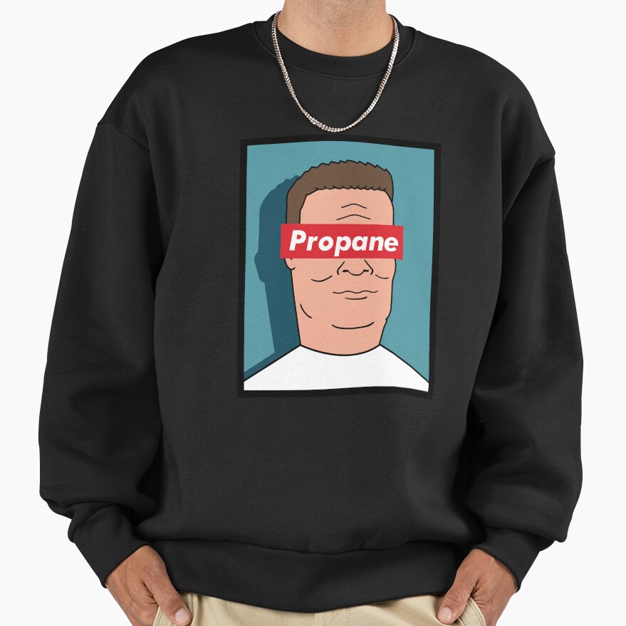 King Of Propane Hank Hill Sweatshirt - Image 2