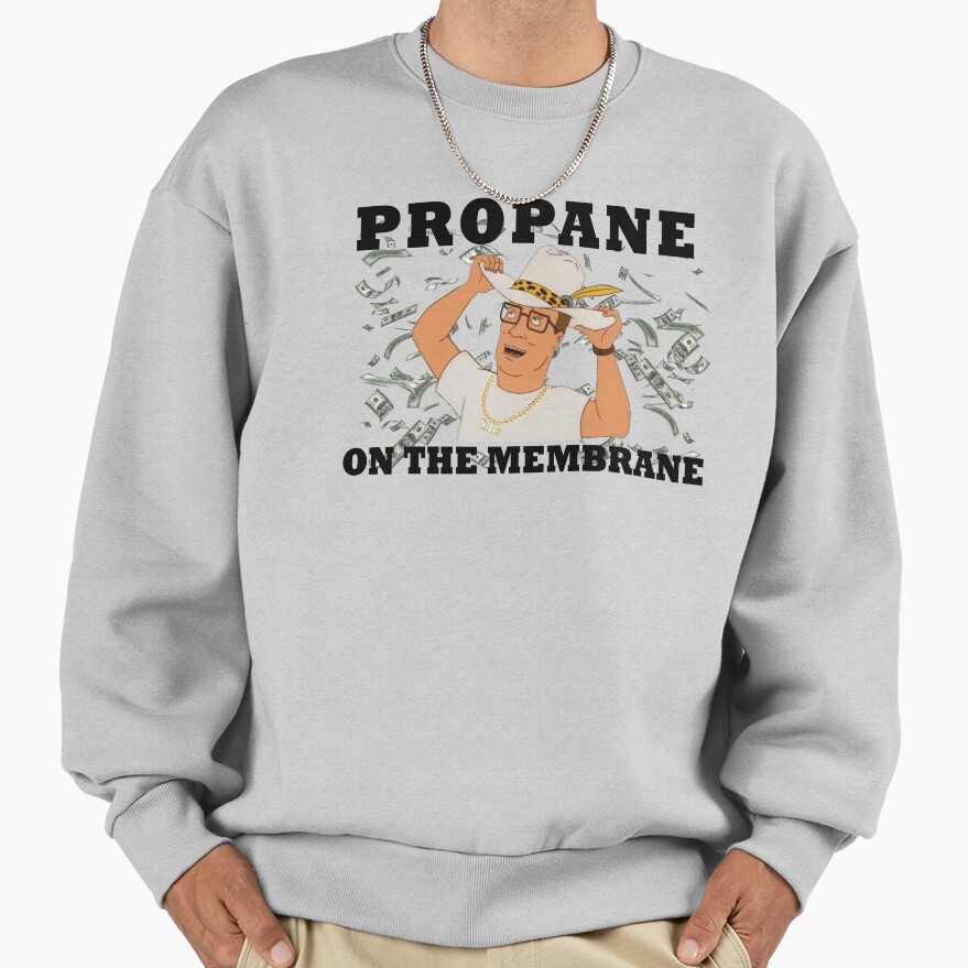 Hank Hill Propane On The Membrane Sweatshirt - Image 4