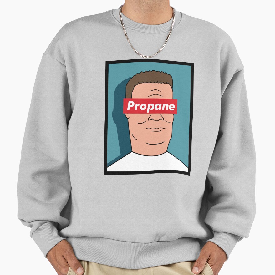 King Of Propane Hank Hill Sweatshirt - Image 4