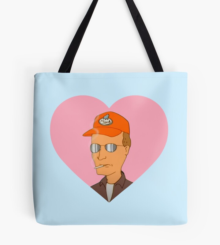 Pastel Dale Gribble Tote Bag