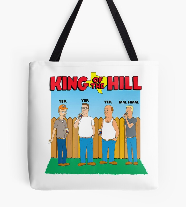 King Of The Hill Fan Design Tote Bag