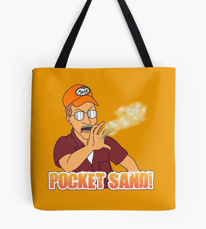 Dale Gribble Pocket Sand Tote Bag