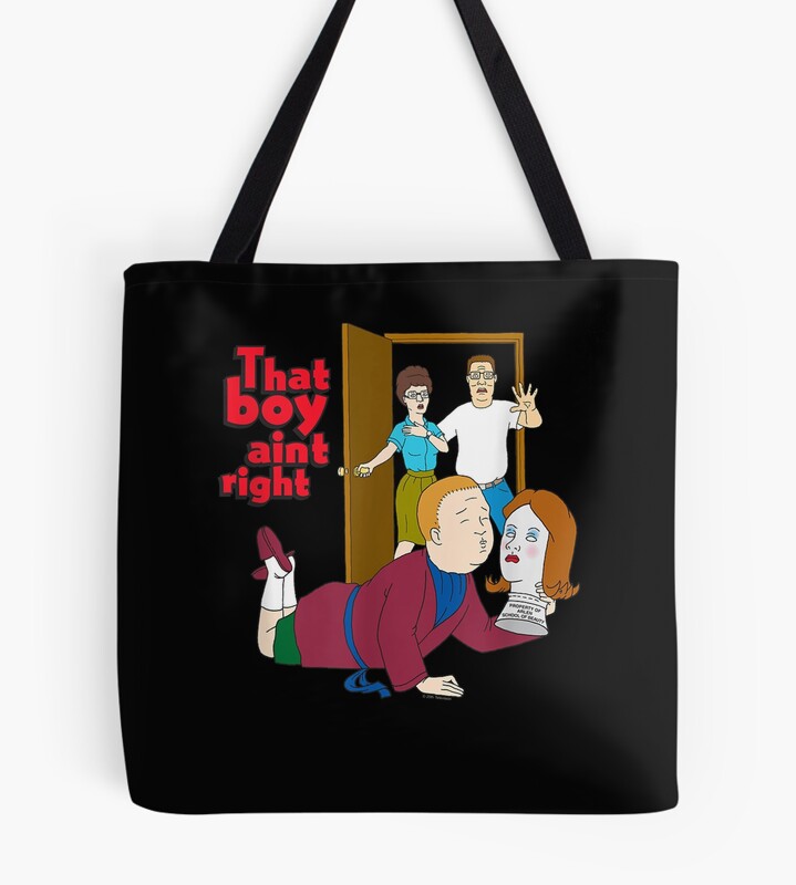 King Of The Hill Vintage Cartoon Tote Bag