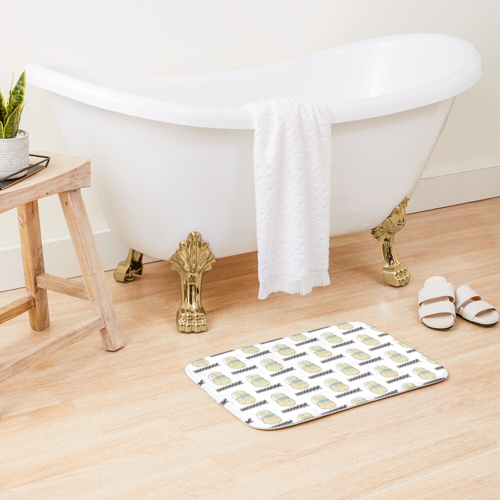 Hmmmmm Mike Nolan Big Lez Show Bath Mat - Image 2