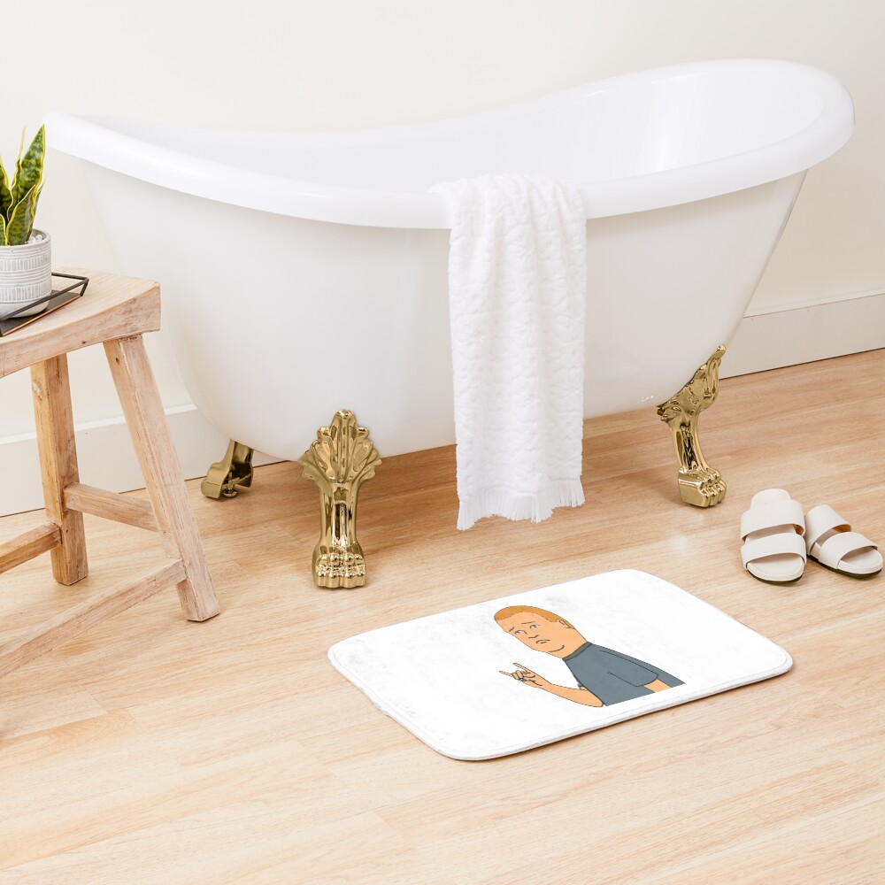 Bobby Hill Sad Horns Bath Mat - Image 2