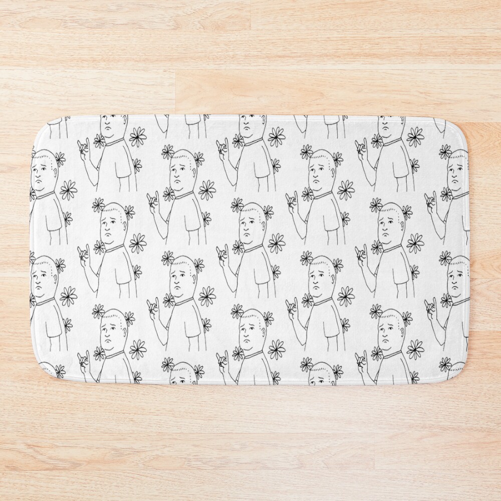 Bobby Hill Rock On Bath Mat