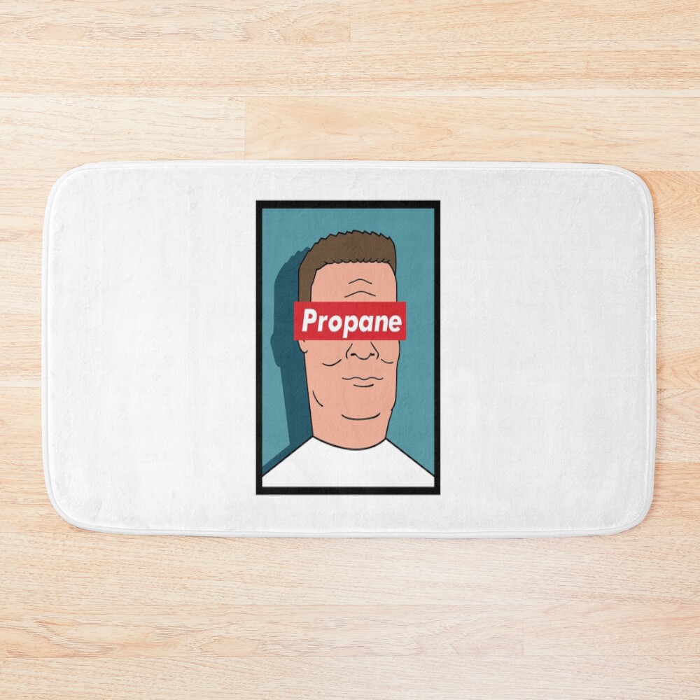 King Of Propane Hank Hill Bath Mat