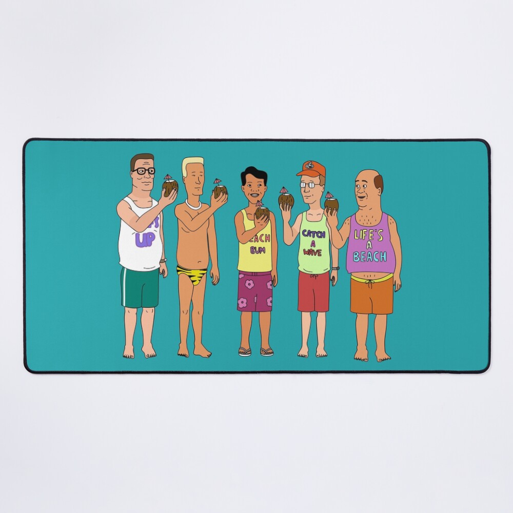 King Of The Hill Pool Scene Mouse Pad