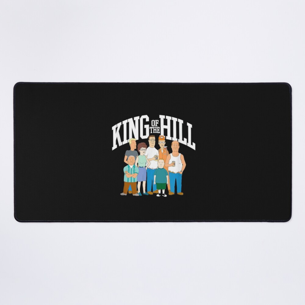 King Of The Hill Full Cast Arlen Texas Retro Mouse Pad
