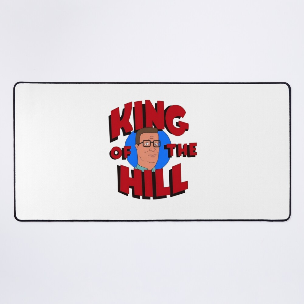 King Of The Hill Retro Hank Hill Logo Mouse Pad