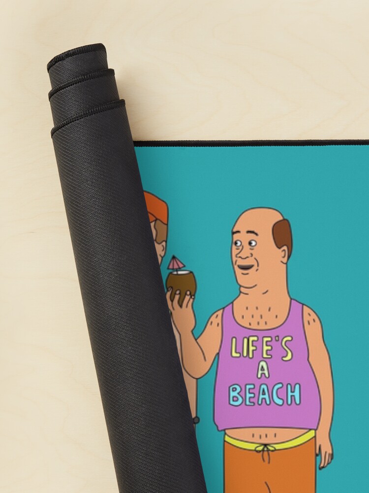King Of The Hill Pool Scene Mouse Pad - Image 2