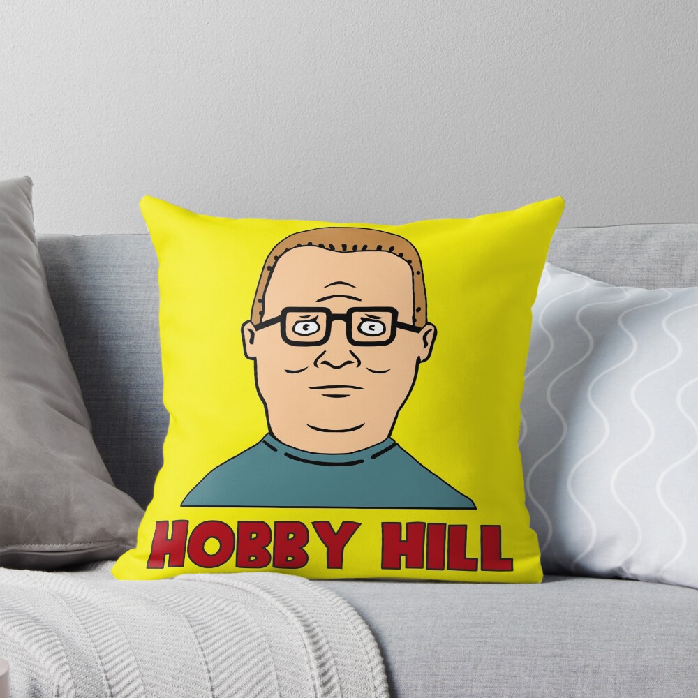 Hobby Hill Funny Parody Throw Pillow